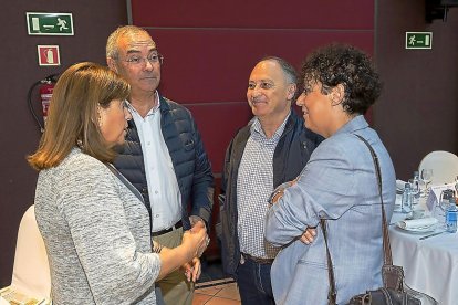 Victoria Soto, Evelio Angulo, Faustino Temprano y Rafaela Romero.
