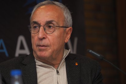Alejandro Blanco durante los Desayunos de la APDV. / M. G. E.