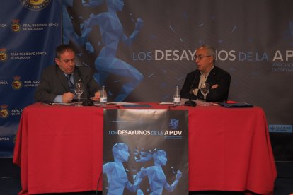 Los Desayunos de la APDV con Alejandro Blanco. / M. G. E.