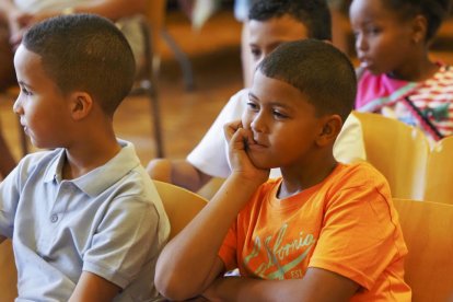Recibimiento a los niños saharauis del Programa ‘Vacaciones en Paz’.- PHOTOGENIC