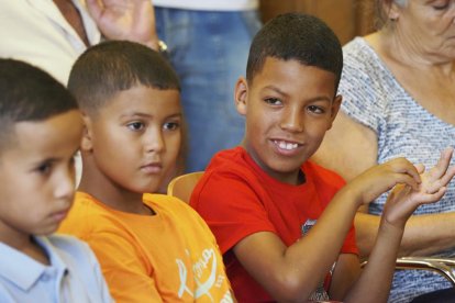 Recibimiento a los niños saharauis del Programa ‘Vacaciones en Paz’.- PHOTOGENIC