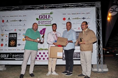 Javier García Novella, ganador del torneo. / E. M.