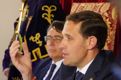 Conrado Íscar, reelegido presidente de la Diputación de Valladolid.-ICAL