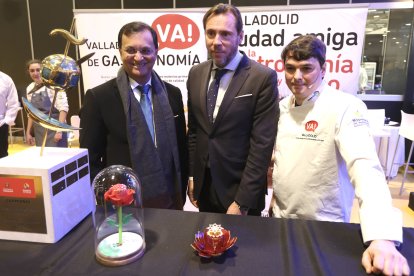 El alclade de Valladoliod, Óscar Puente en Madrid Fusión