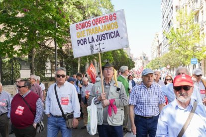 Manifestación del Primero de Mayo en Valladolid. J. M. LOSTAU