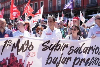 Manifestación del Primero de Mayo en Valladolid. J. M. LOSTAU