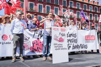 Manifestación del Primero de Mayo en Valladolid. J. M. LOSTAU