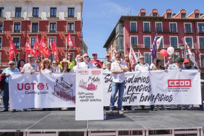 Manifestación del Primero de Mayo en Valladolid. J. M. LOSTAU