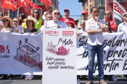 Manifestación del Primero de Mayo en Valladolid. J. M. LOSTAU