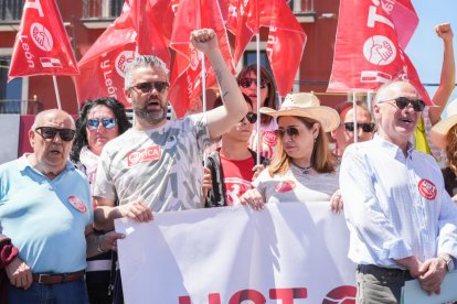Manifestación del Primero de Mayo en Valladolid. J. M. LOSTAU