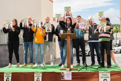 Vigésima concentración en recuerdo de Esther López en Traspinedo. J. M. LOSTAU