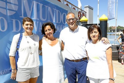 Mayte Martínez, Mercedes Cantalapiedra, José Antonio Martínez Bermejo y Araceli Valdés (concejales PP Valladolid).