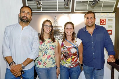 Pablo Rodríguez, Laura Miguel, Sara Berceruelo y Eduardo Bustillo (Geocyl).