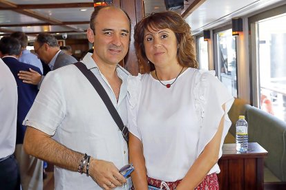 Oscar Muñoz y Ana González (Hospital Clínico).