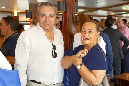 Adolfo Ares (Cultura Diputación León) y Yolanda Fidalgo.