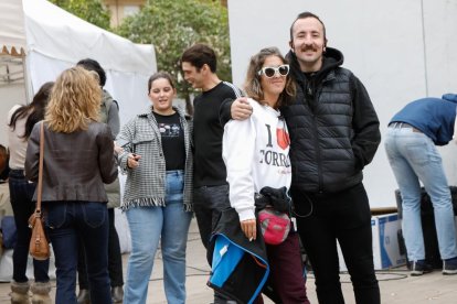 Rodaje de 'Memento Mori' en el Puente Mayor de Valladolid. J.M. Lostau