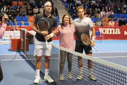 Fiesta del Tenis con Feliciano López y Roberto Carballés en Valladolid. / PHOTOGENIC