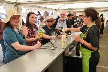 Feria del Vino en la Fiesta del Verdejo de La Seca.- J.M. LOSTAU