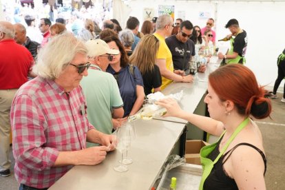 Feria del Vino en la Fiesta del Verdejo de La Seca.- J.M. LOSTAU