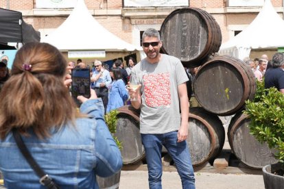 Feria del Vino en la Fiesta del Verdejo de La Seca.- J.M. LOSTAU