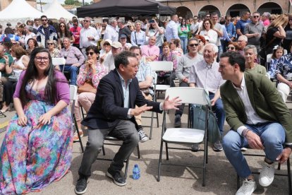 Eusebio Sacristán, pregonero de la Fiesta del Verdejo de La Seca.- J.M. LOSTAU