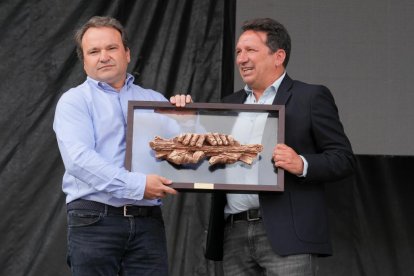 Eusebio Sacristán, pregonero de la Fiesta del Verdejo de La Seca.- J.M. LOSTAU