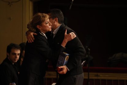 La intendente jefa Julia González en la celebración del Día de la Policía Municipal. -PHOTOGENIC