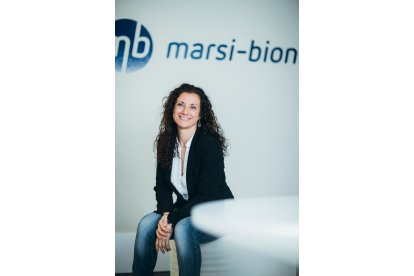 La ingeniera vallisoletana Elena García que ha diseñado el primer exoesqueleto pediátrico del mundo.- E.M.