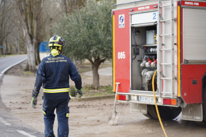 Íscar pide la declaración de zona catastrófica para los municipios de Valladolid inundados. E.M.