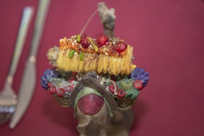 ‘Siajna Baba Ganoush’, la tapa ganadora del Sexto Campeonato Mundial de Tapas Ciudad de Valladolid. -E.M.