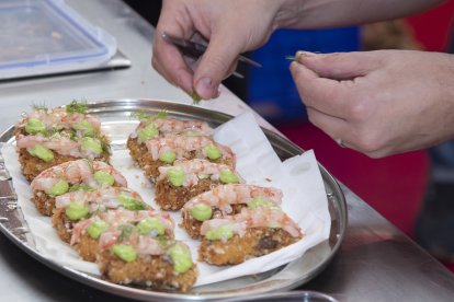 “Mar y montaña”, la tercera mejor tapa del Sexto Campeonato Mundial de Tapas. -E.M.