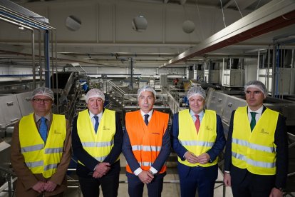 Inauguración de la nueva planta de Patatas Meléndez en Medina del Campo.- ICAL