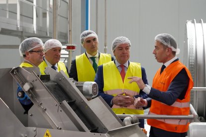 Inauguración de la nueva planta de Patatas Meléndez en Medina del Campo.- ICAL