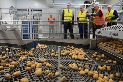 Inauguración de la nueva planta de Patatas Meléndez en Medina del Campo.- ICAL