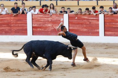 Encierro fiestas del municipio vallisoletano de Íscar. -J.M.LOSTAU