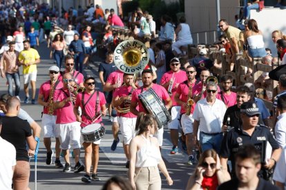 Encierro fiestas del municipio vallisoletano de Íscar. -J.M.LOSTAU