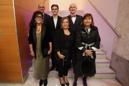 Luis Vélez, Pedro Herrero, Alberto Palomino, Rafaela Romero, Charo Chávez y Victoria Soto.- AYUNTAMIENTO DE VALLADOLID