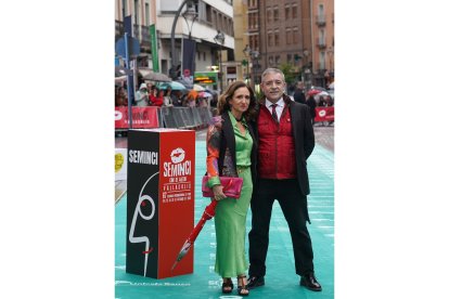 Alfombra verde de la 67 Seminci. ICAL
