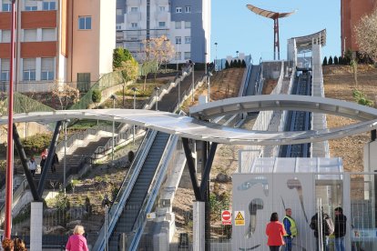 El ascensor norte de Parquesol en Valladolid comienza a funcionar.- PHOTOGENIC