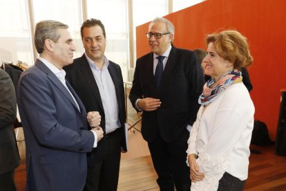 Juan José Sanz Vitorio, Ángel Ibáñez, José Antonio Martínez Bermejo y Paloma Vallejo.