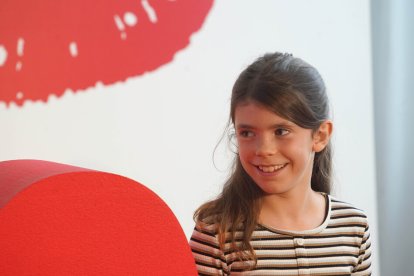 Ainet Jounou en la presentación de 'Teresa'. / ICAL