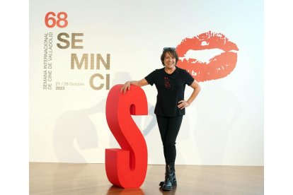La actriz Blanca Portillo en la presentación de 'Teresa'. / ICAL