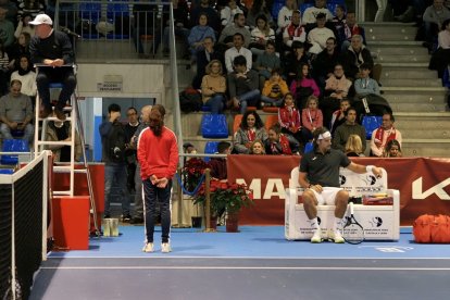 Fiesta del Tenis con Feliciano López y Roberto Carballés en Valladolid. / PHOTOGENIC