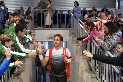 Fiesta del Tenis con Feliciano López y Roberto Carballés en Valladolid. / PHOTOGENIC