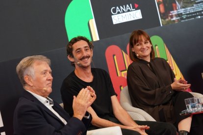 Presentación de la película 'El maestro que prometió el mar'. SEMINCI