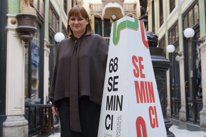 Patricia Font,directora de la película 'El maestro que prometió el mar'. SEMINCI