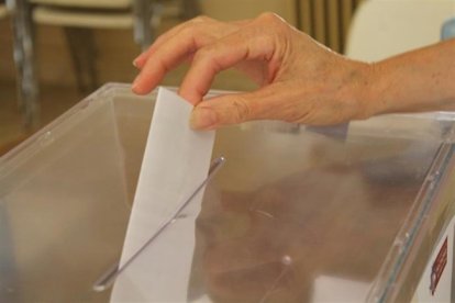 Urna electoral en una imagen de archivo