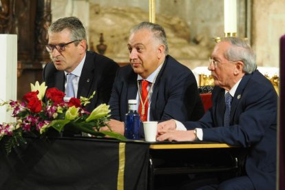 Acto ‘Palabra y Música’ de la Cofradía de las Siete Palabras, en el que se presenta el soneto anunciador del Pregón del Sermón de las Siete Palabras. PHOTOGENIC