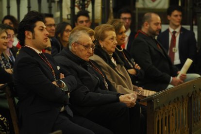 Acto ‘Palabra y Música’ de la Cofradía de las Siete Palabras, en el que se presenta el soneto anunciador del Pregón del Sermón de las Siete Palabras. PHOTOGENIC