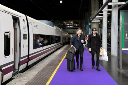 'Tren Oficial' de Renfe para los Goya en Valladolid. -TWITTER RENFE